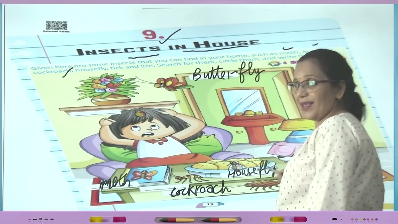 Ch 9 | Jophiel Books | GK | Class 03 | Insects In House | For children