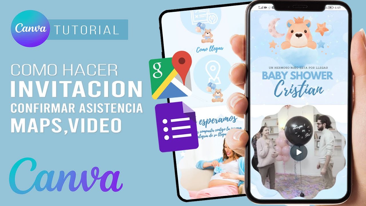 Como hacer INVITACIÓN INTERACTIVA con CONFIRMACIÓN DE ASISTENCIA Y UBICACIÓN