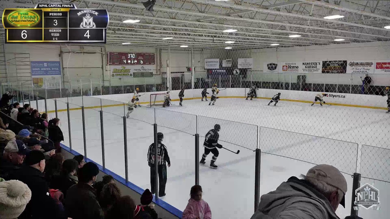 Manotick Mariners vs. Tweed Oil Kings (FINALS GAME 3)