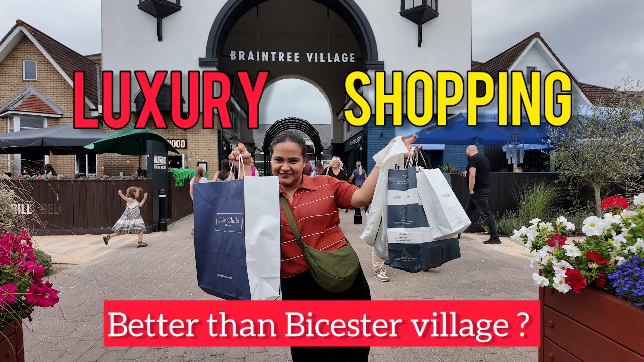 Better than Bicester village ? Braintree village luxury shopping near London | Luxury brand sale |