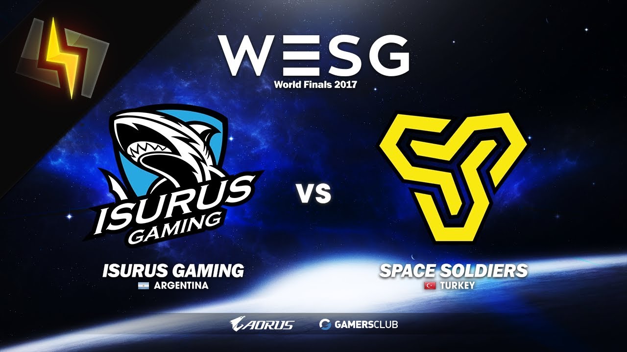 [ES] Isurus Gaming vs Space Soldiers | WESG 2017 World Finals | GRUPOS | BO1 | Train