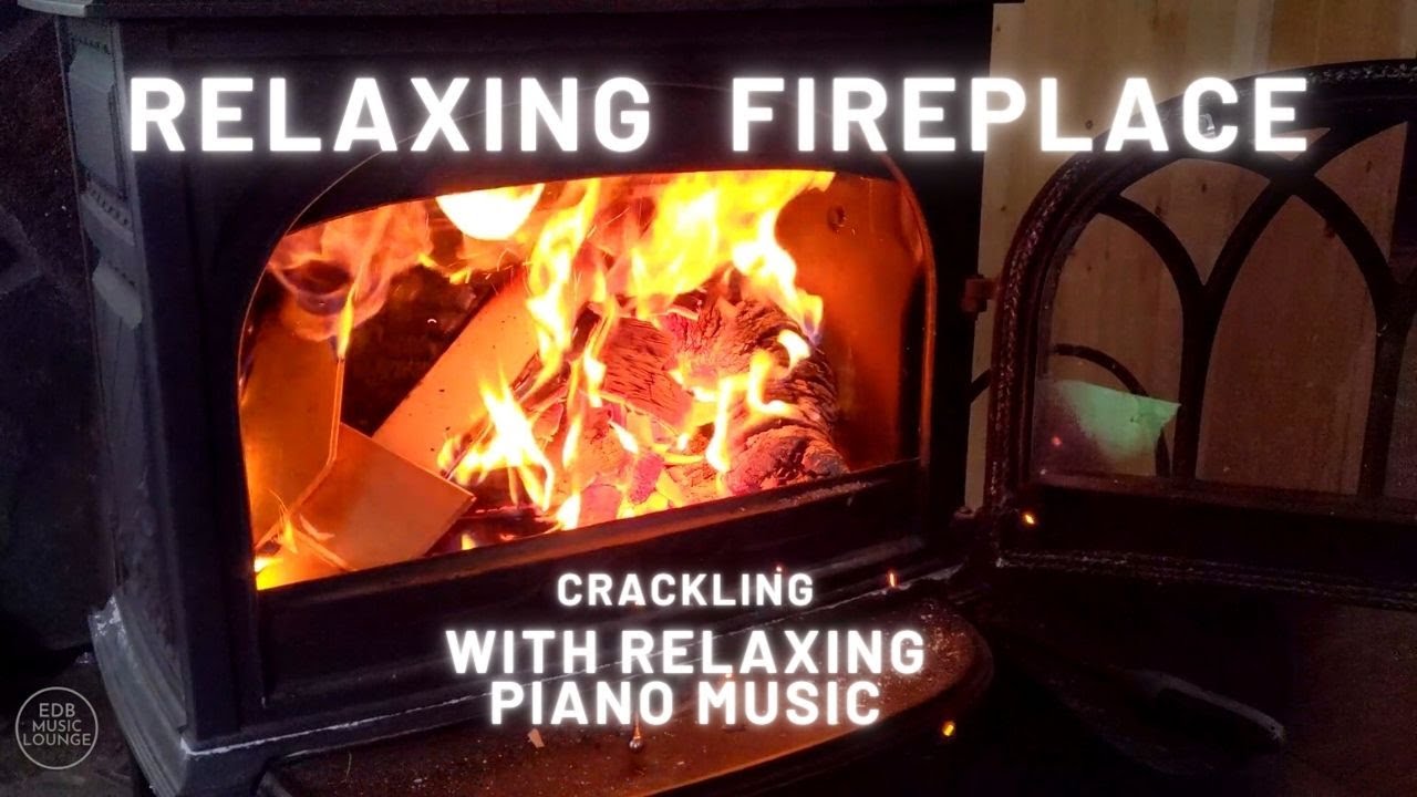 Relaxing Classical Piano Music & Fireplace | EDb Music Lounge