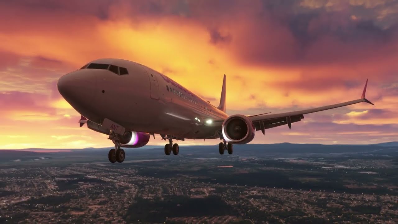 Boeing 737 MAX 8 Caribbean Landing - MSFS 2024 | A Chill Vibe