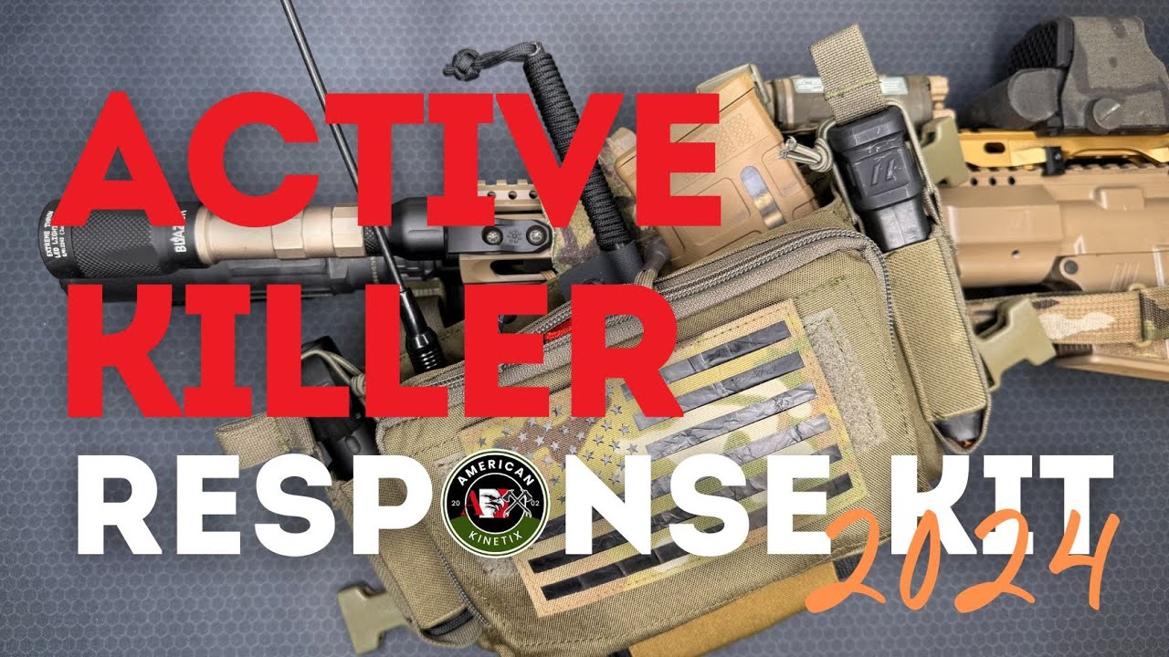 CIA Paramilitary Operator's Active Shooter Kit