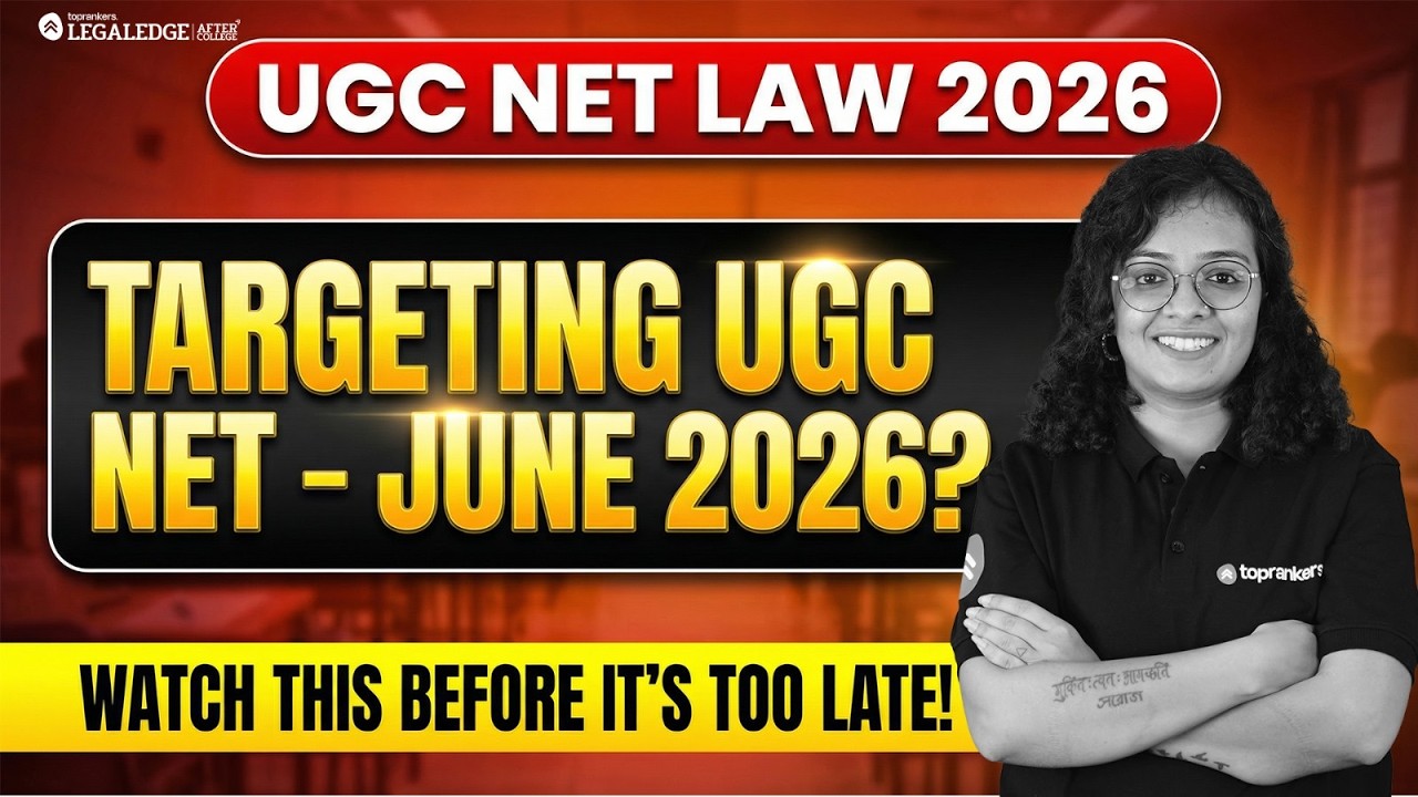 Are You Targeting UGC NET LAW in 2026? 🎯DO NOT MISS this Complete Preparation Strategy 🔥 #ugcnetlaw