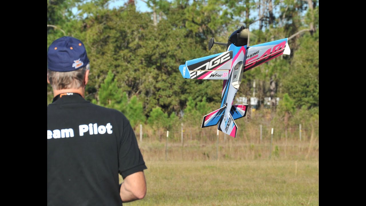 Майкл Варго летает на Wargo Series Edge 540T от Hobbyking (первый взгляд)