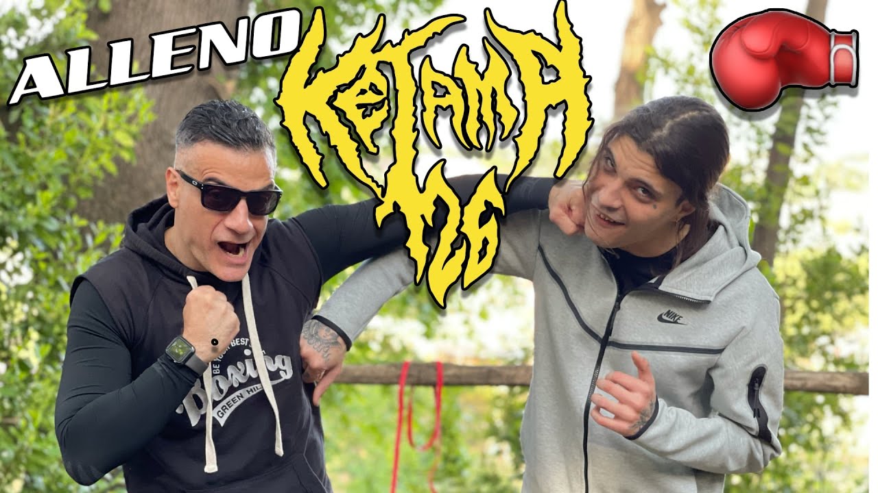 Alleno Ketama126 di Boxe per la prima volta