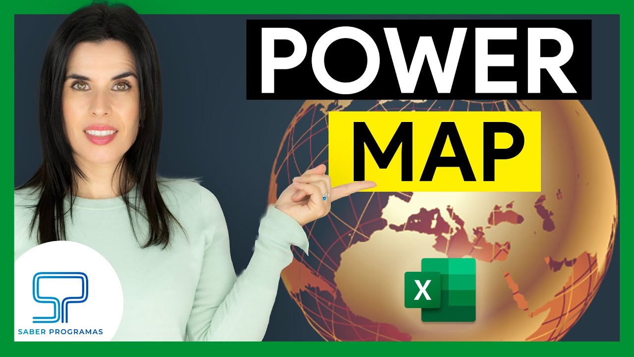 🌍 Cómo CREAR un MAPA 3D en EXCEL con Power Map 🌐