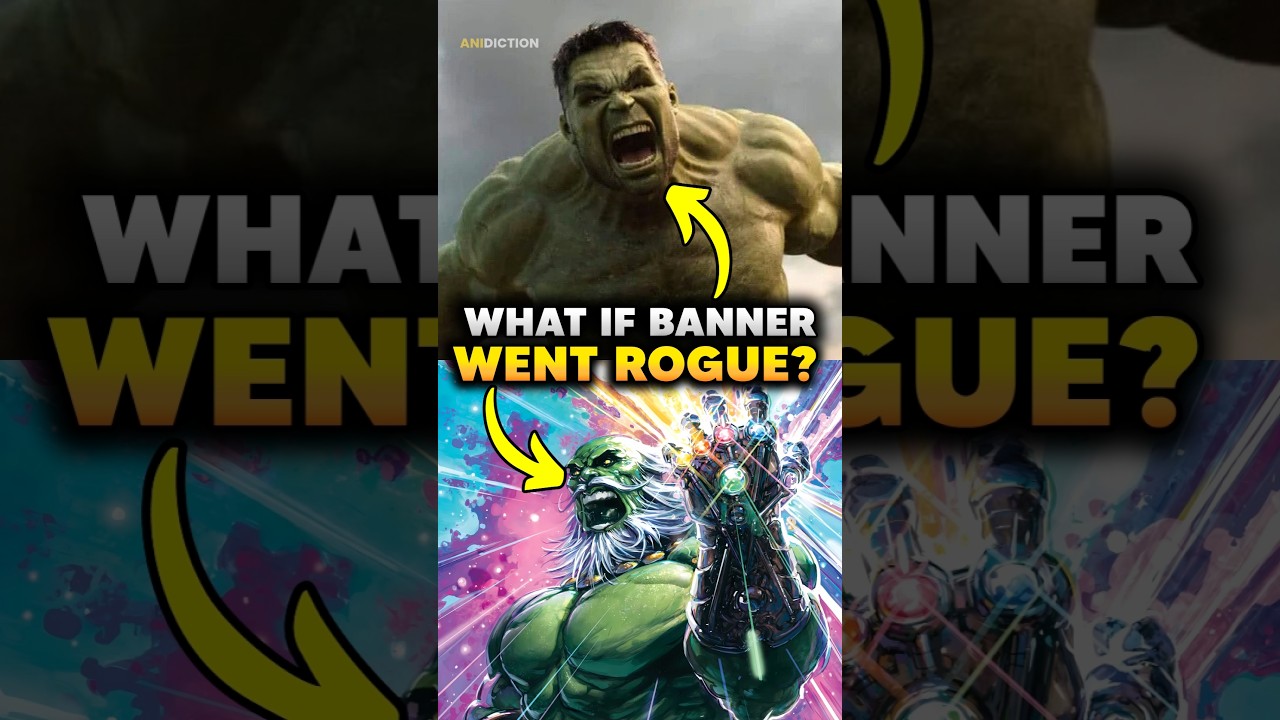 Why Bruce Banner Is Scarier Than Hulk 😱 #hulk #brucebanner