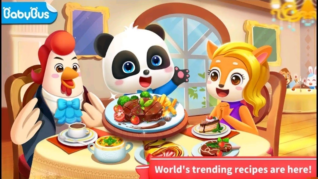 Little Panda's World Recipes | Fun & Educational Cooking Gameplay (Android/iOS)