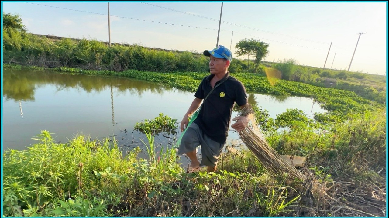 TẬP.171.hai anh em tiếp tục cắm câu ngủ lại đồng cam/cắm câu vùng biên giới