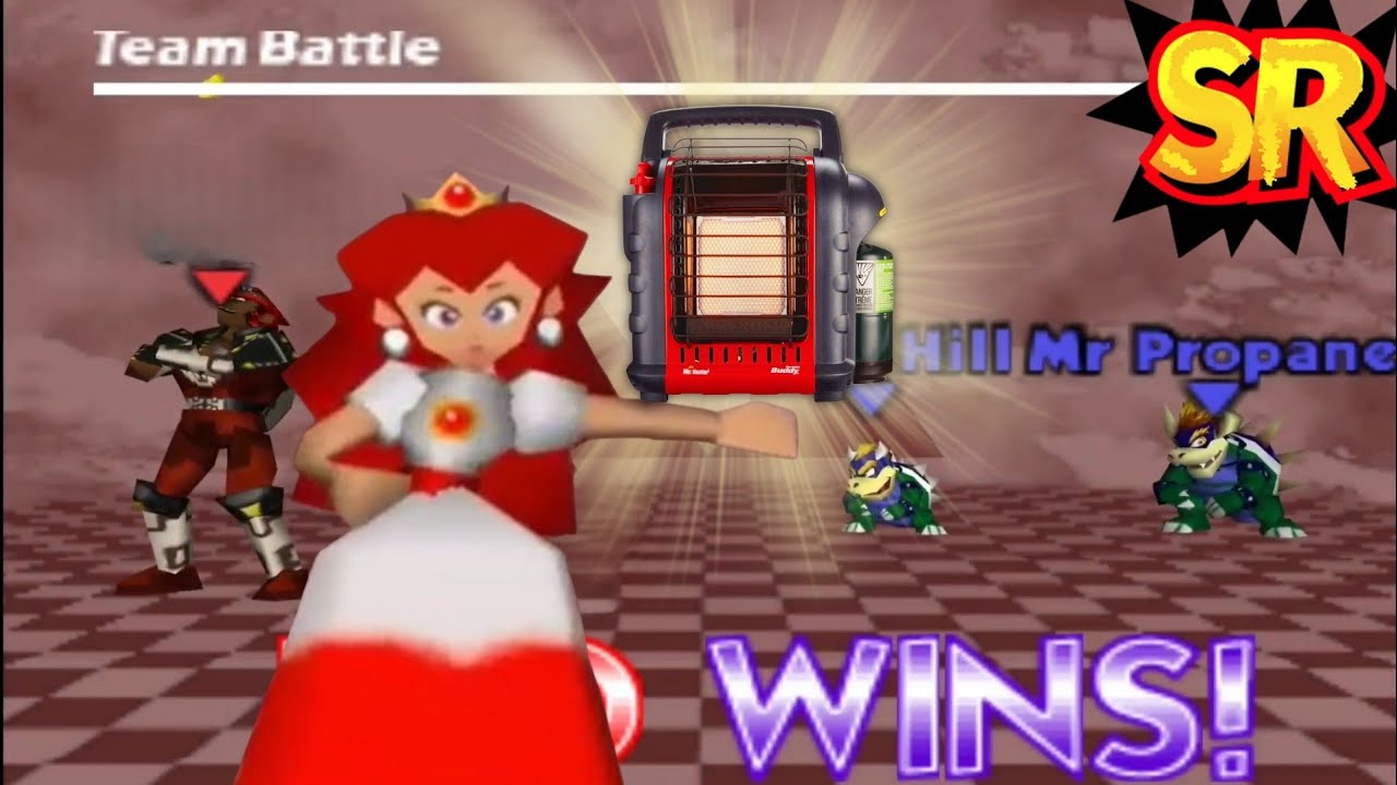 EVIL King & Princess!👑 - Mr Heater Edition🔥 - Smash Remix Team Battle Multiplayer