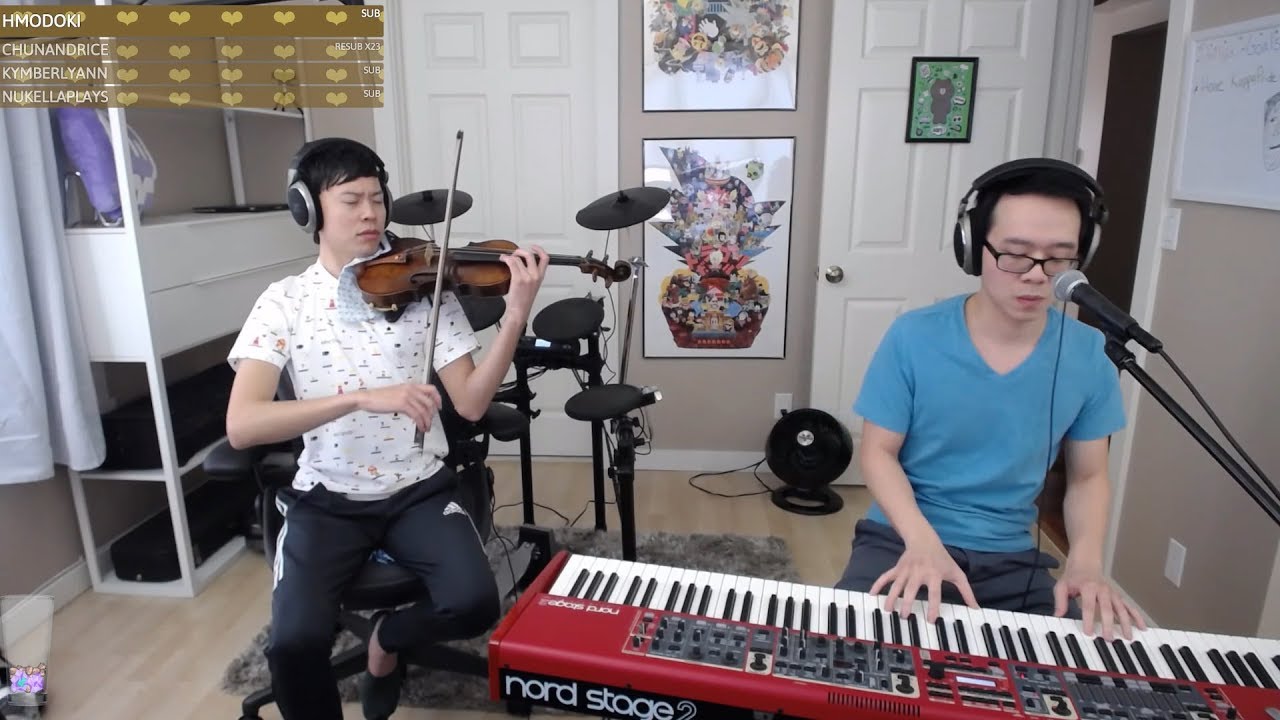 ChewieMelodies x JasonYangViolin - Collab Stream #3 [4.10.18]