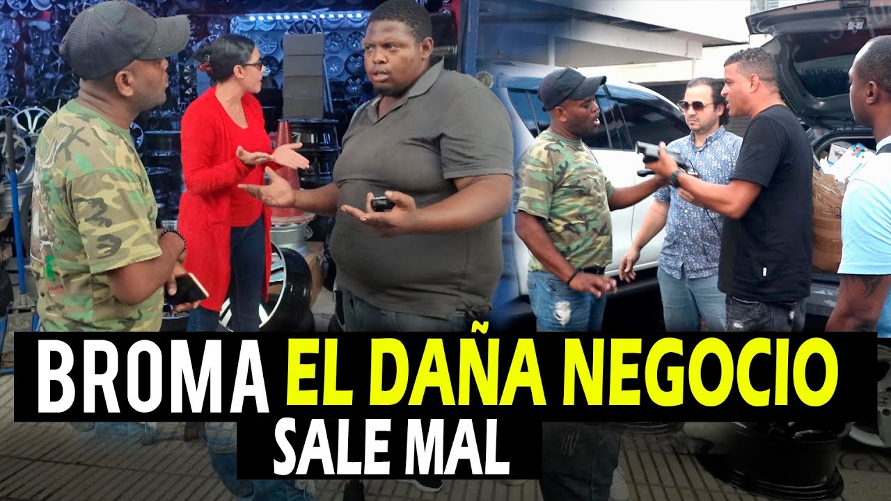 BROMA EL DAÑA NEGOCIO 3.0 SALE MAL  ACTOR CASI PIERDE EL BRAZO