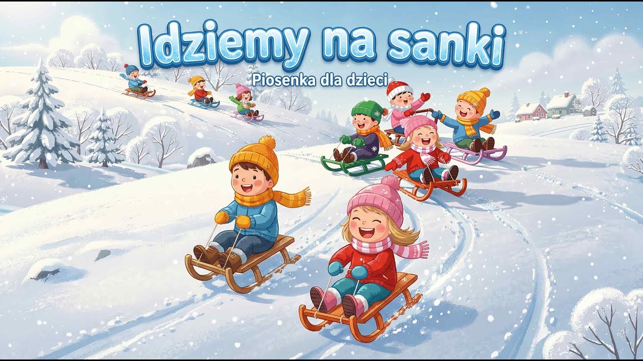 Idziemy na sanki - piosenka dla dzieci