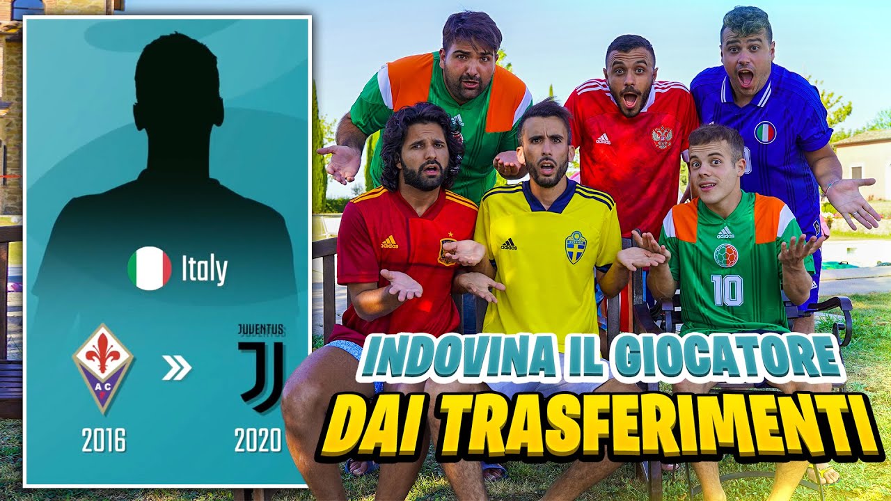 ⚽ INDOVINA IL GIOCATORE di EURO 2020 dai suoi TRASFERIMENTI con gli ELITES!