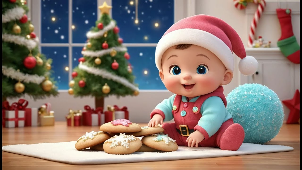Christmas Cookies for Santa | Fun Learning & Action Song for Toddlers