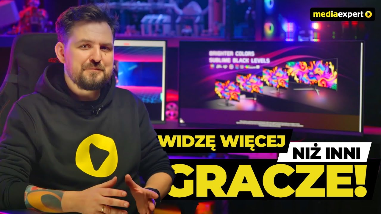 Gra na wyższym poziomie. Monitory QD-OLED MSI | Media Expert