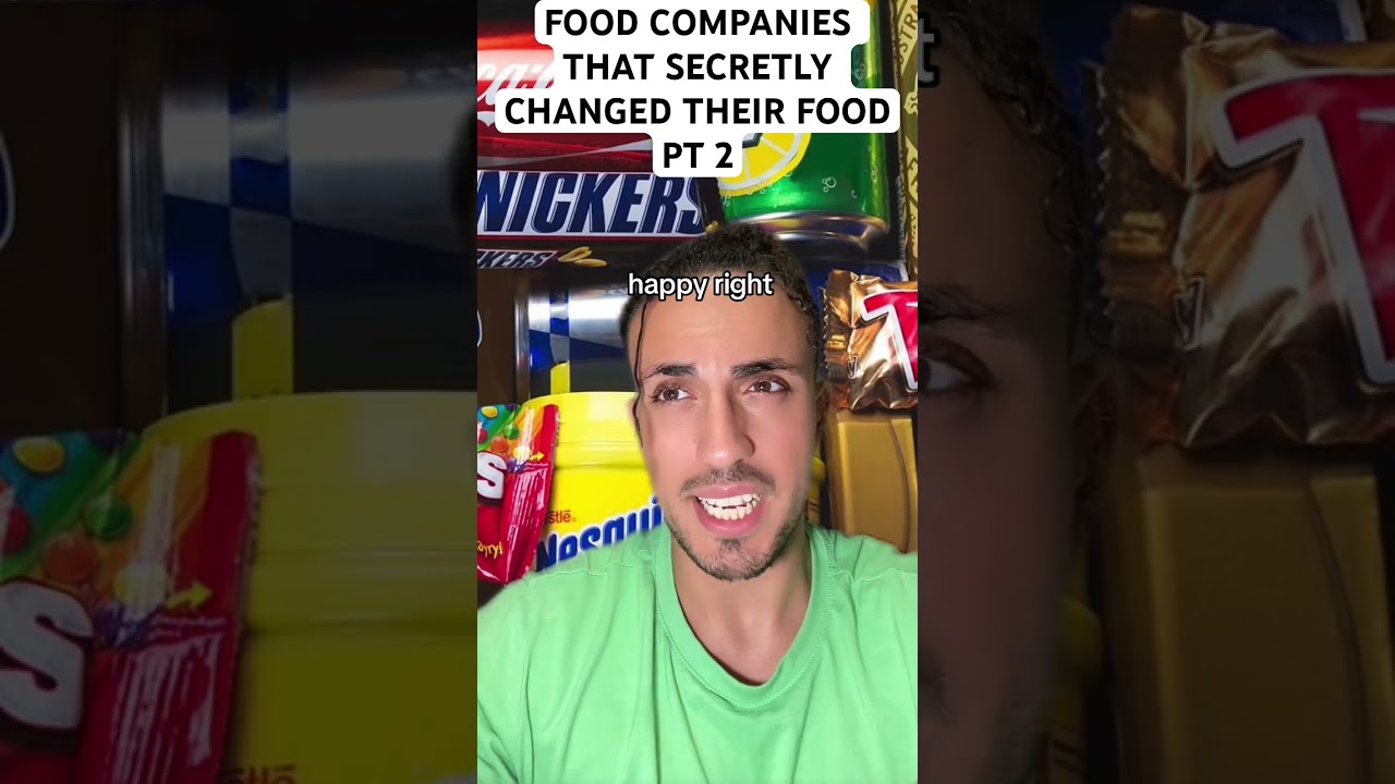 Food Companies That Secretly Changed Their Foods Pt 2