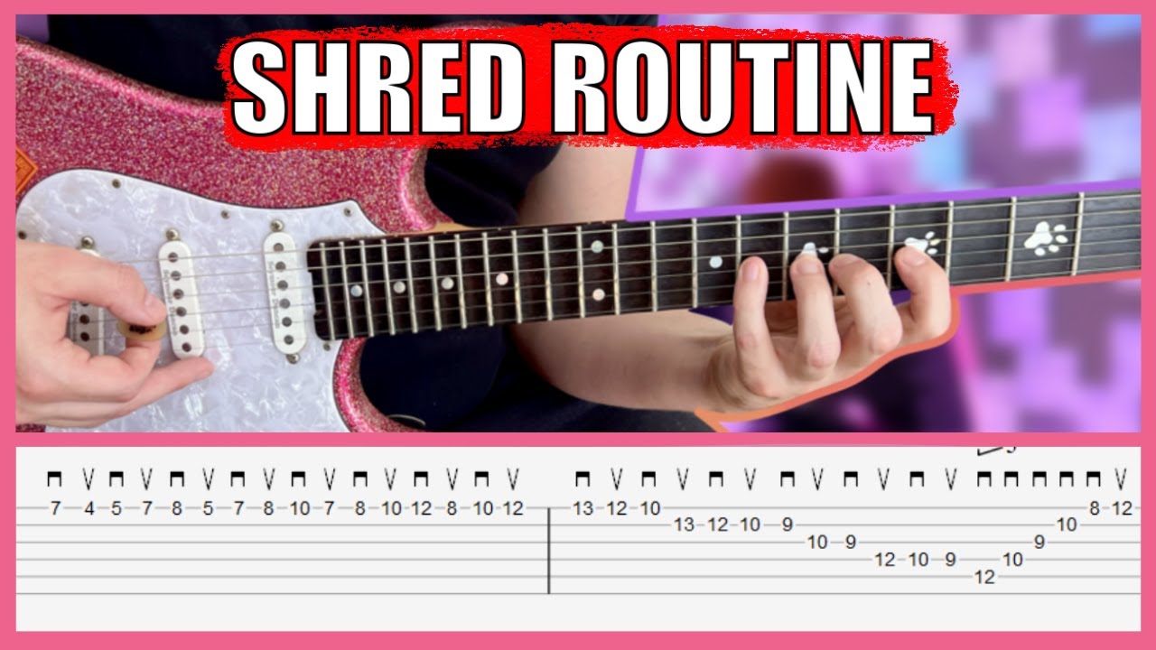 Une ROUTINE SHRED de 7 SECONDES pour PROGRESSER TECHNIQUEMENT