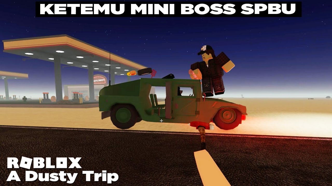 Ledakan Pinggir Muka, Teriakan Perusak Speaker & Pistol Air 😂🤣 Roblox A Dusty Trip
