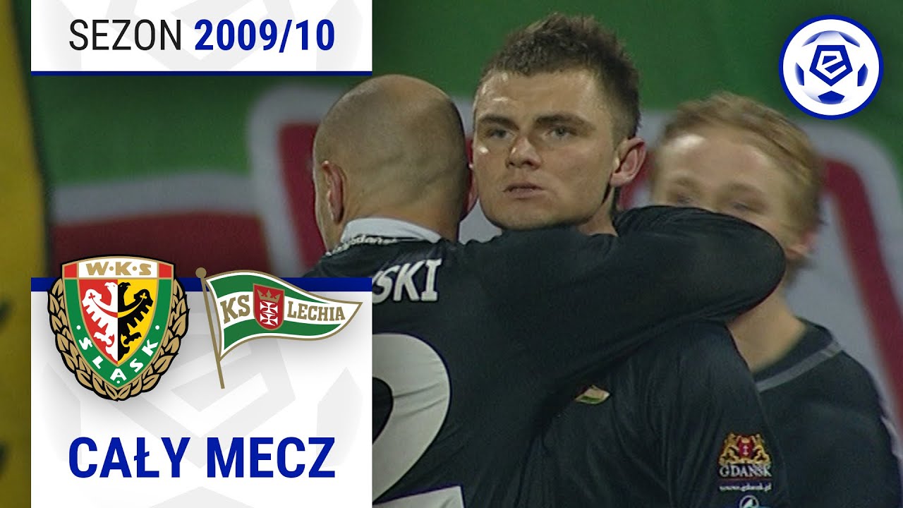 (1/2) Śląsk Wrocław - Lechia Gdańsk | CAŁY MECZ | Ekstraklasa 2009/10 | 20. Kolejka