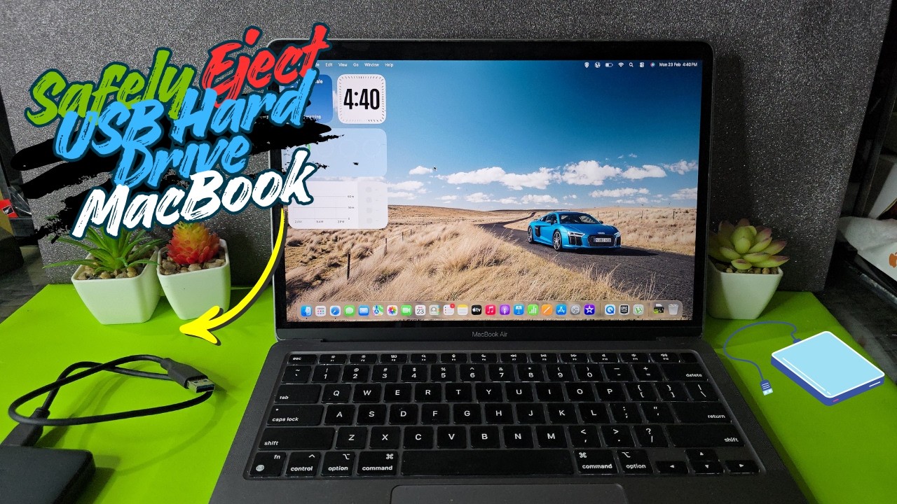 How to Eject External Hard Drive from MacBook Air