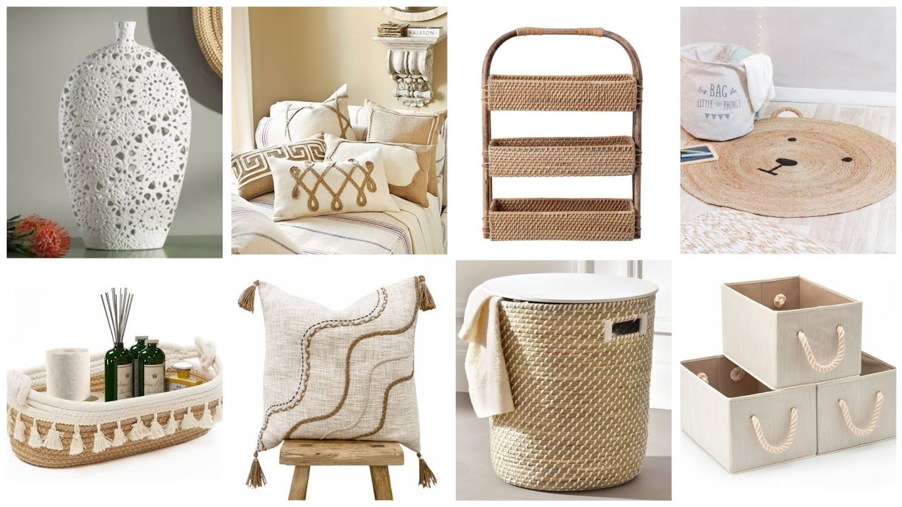 أفكار ✨ بقطعة قماش ,خيوط, ومسدس الشمع ابدعي منظمات لبيتك #craft #diy #deco #ideas #home#dentelle