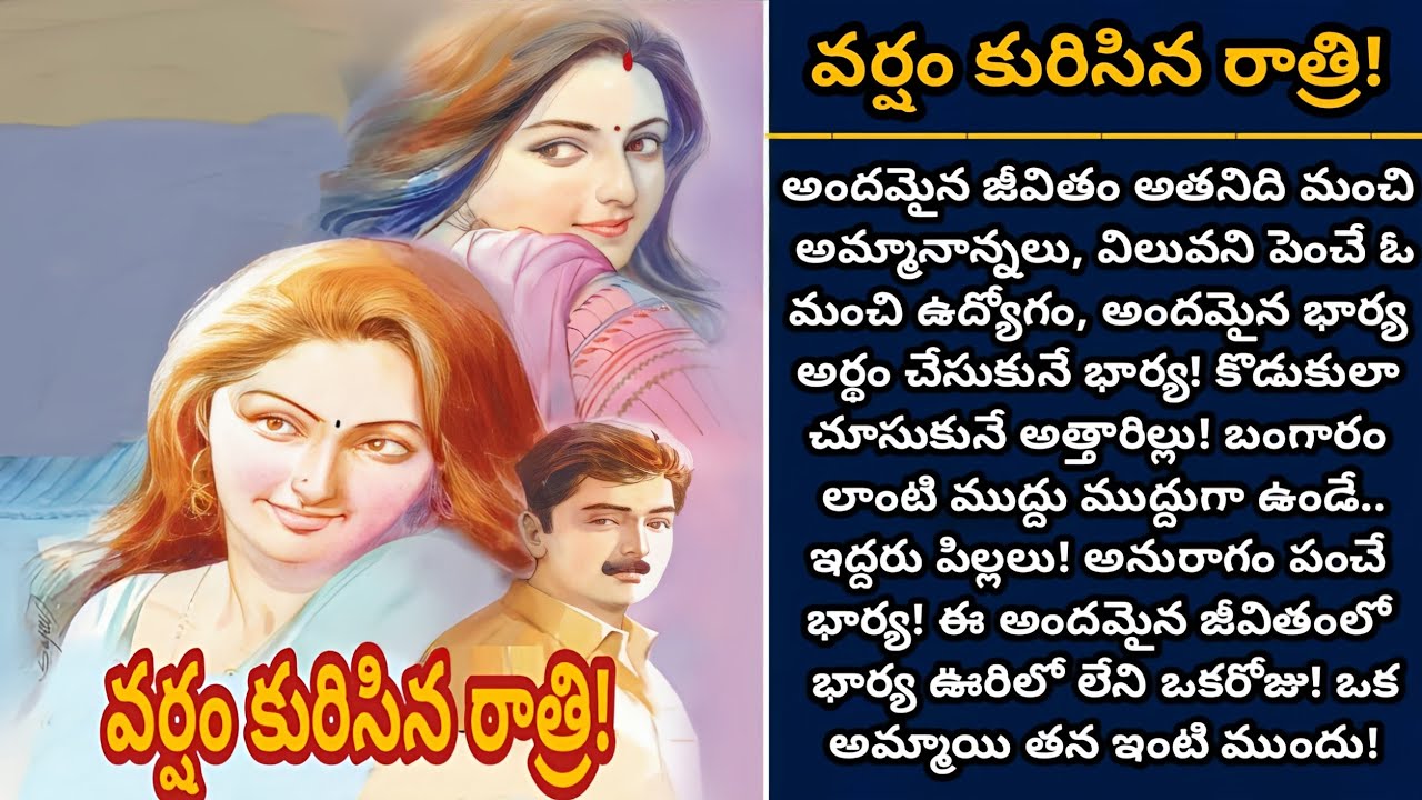 వర్షం కురిసిన రాత్రి! | ఆనాటి రాత్రి అతని మనసు చలిచిందా? ఆమె లొంగదీసుకుందా? | Episode 971