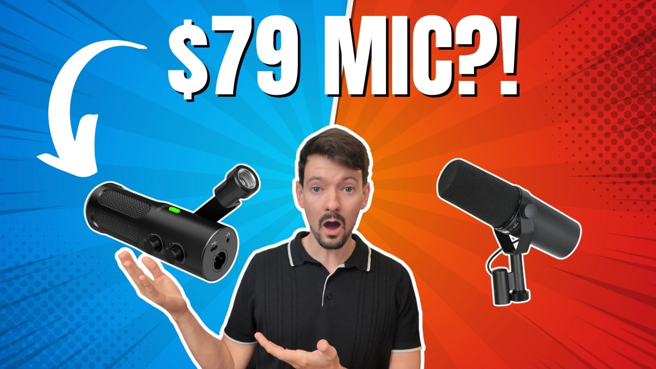 $79 Creator Mic?? FIFINE Tank 3 Unboxing and SM7b Comparison