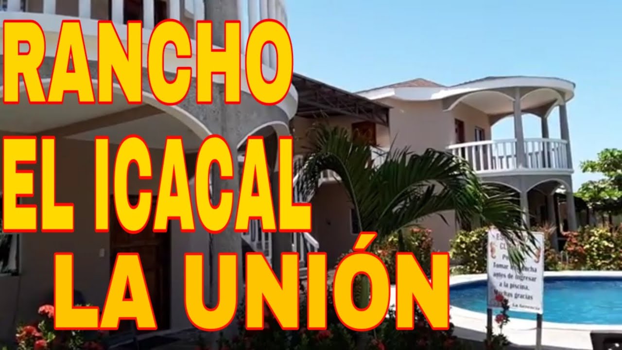 Rancho el Icacal en playa el Icacal  la Uni&oacute;n parte 2
