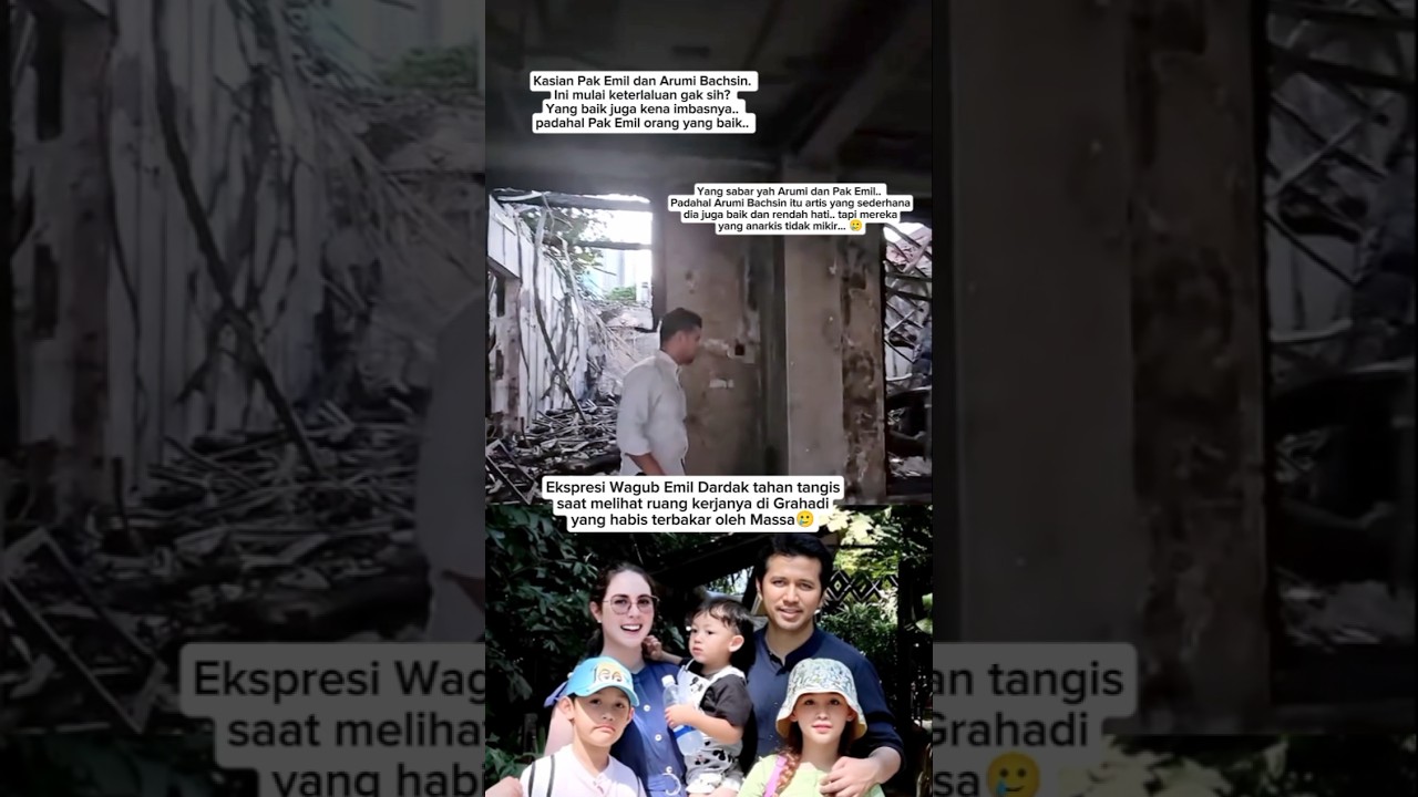 Kasian Arumi Bachsin dan Emil Dardak ikut kena🥲 
