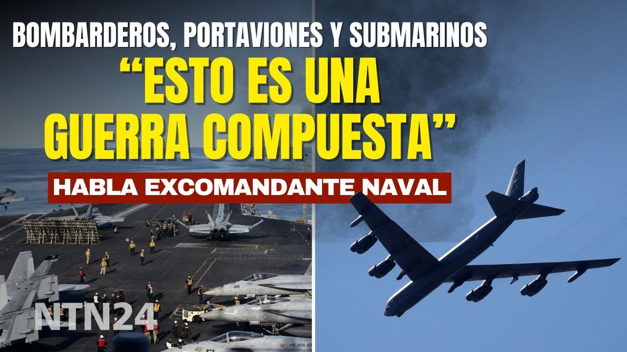 Bombarderos, portaviones, submarinos y destructores: el despliegue de EEUU es una 