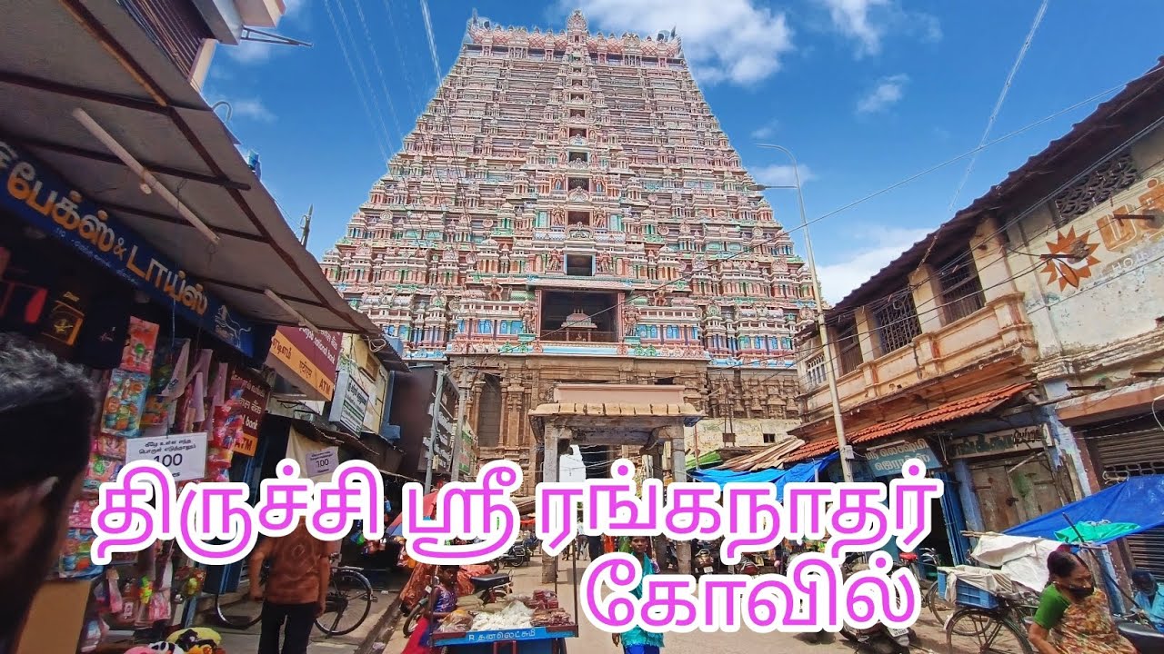 திருச்சி ஸ்ரீ ரங்கநாதர் கோவில் #youtubevideo #video #srirangam #thiruchirapalli #temple #vlog #2023