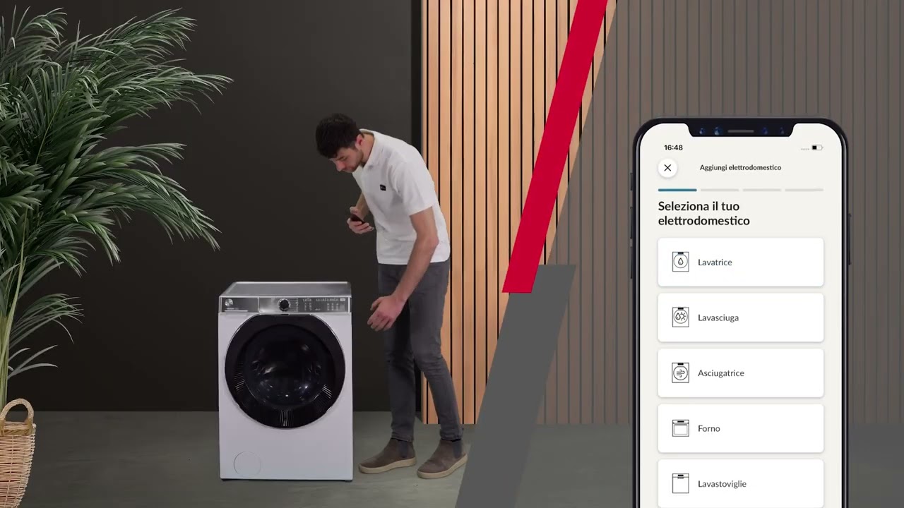 Associazione elettrodomestico | Hoover - Come connettere il tuo elettrodomestico Hoover all&rsquo;app hOn