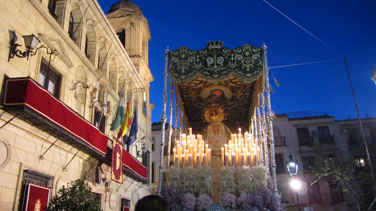 NUESTRA SRA DE LA ESPERANZA-EN PLAZA AYUNTAMIENTO ALCALÁ LA REAL 16-4-2019 0023