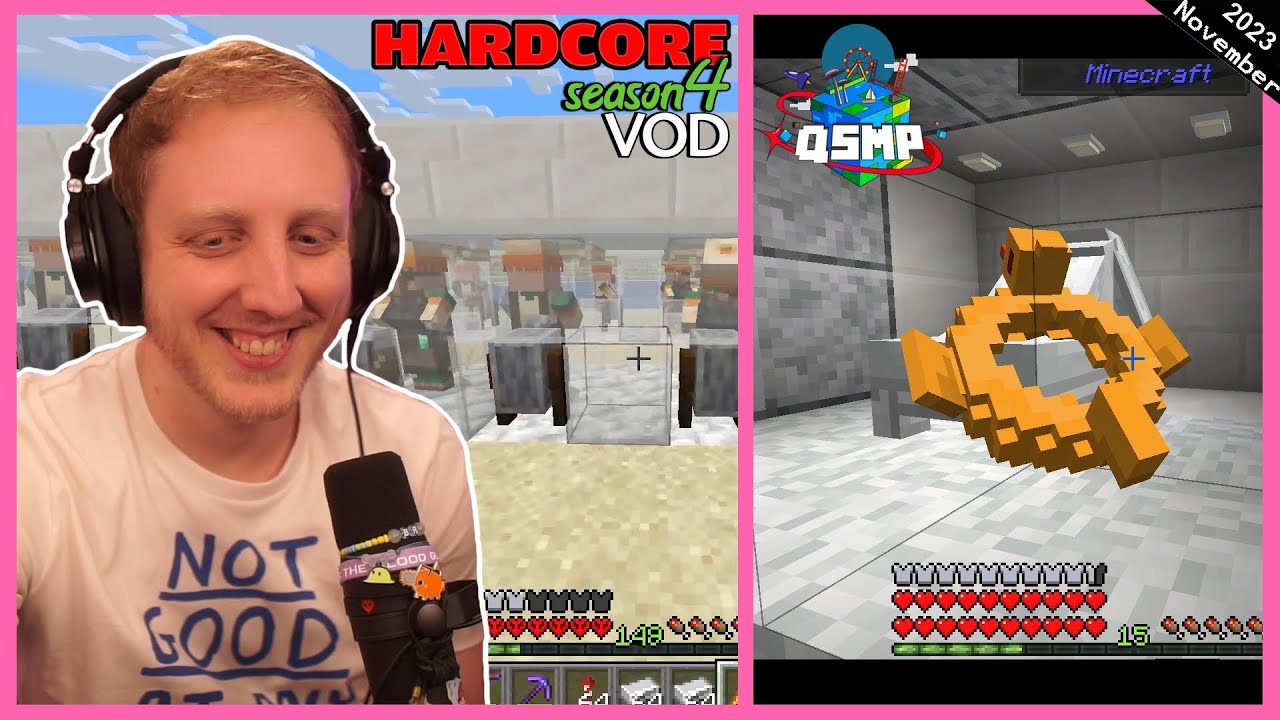 Hardcore boi doin the thing! & QSMP - We're back...? - Philza VOD - Streamed on November 22 2023