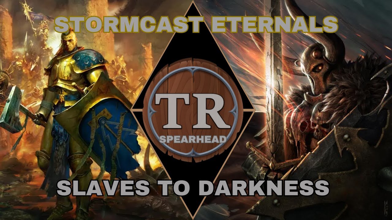 SPEARHEAD Slaves to Darkness vs Stormcast Eternals // Age of Sigmar 4th Edition Battle Report