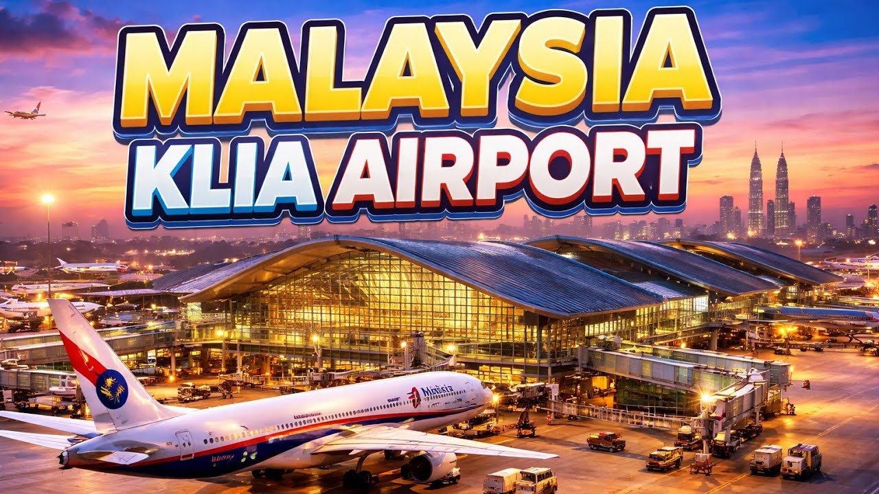 ✈️ Malaysia KLIA Airport Tour 2026 | Kuala Lumpur International Airport Full View