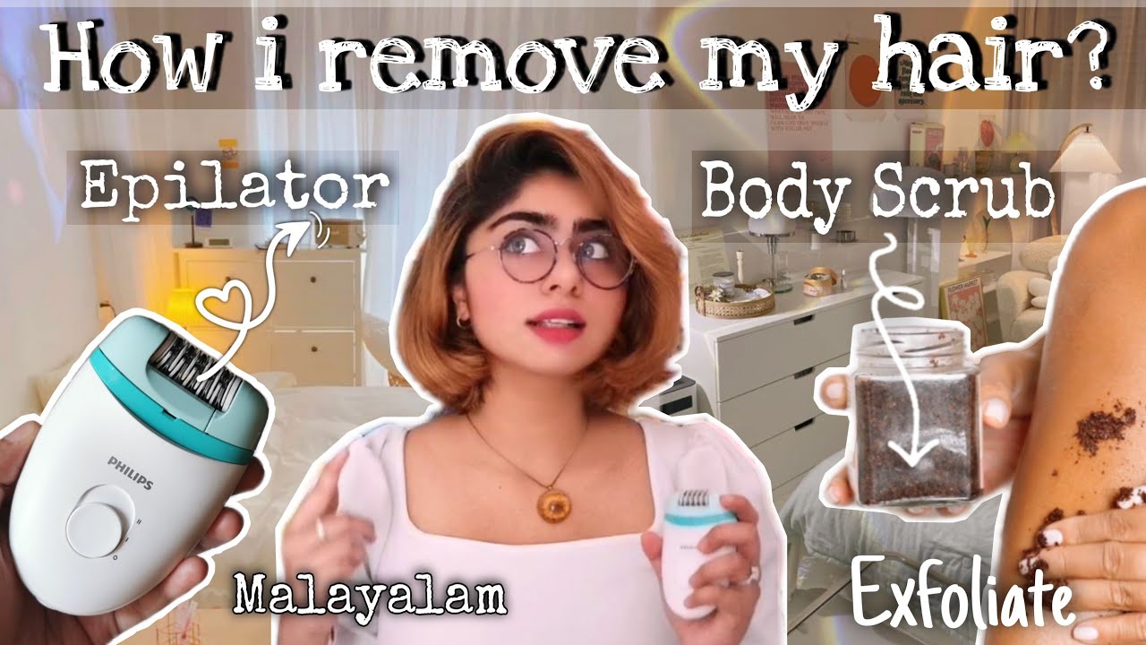 How to use Epilator in malayalam|Epilator Hair removal Hacks |Philips Satinelle Epilator|Zeba Salim