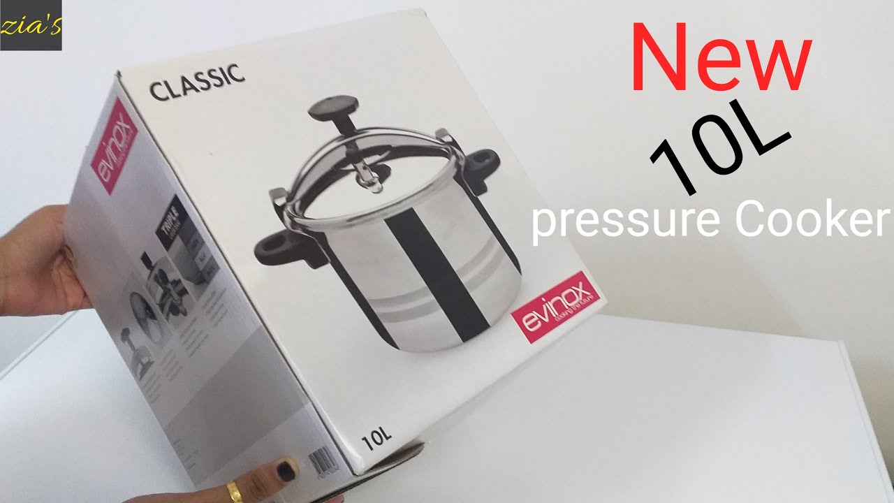 evinox 10L steel pressure cooker unboxing/EVINOX/Made in Portugal/steel pressure cooker