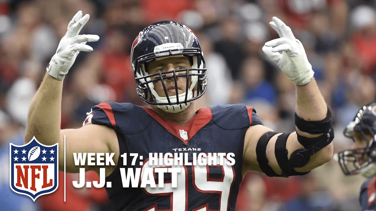 J.J. Watt Finger Wags, Dabs & Dominates the Jaguars | NFL Week 17 Highlights
