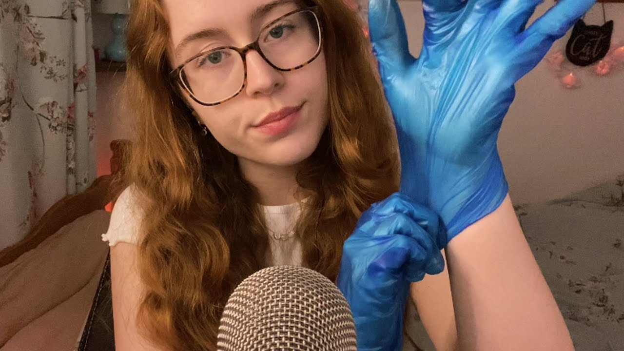 ASMR - Mic Gripping with Vinyl Gloves