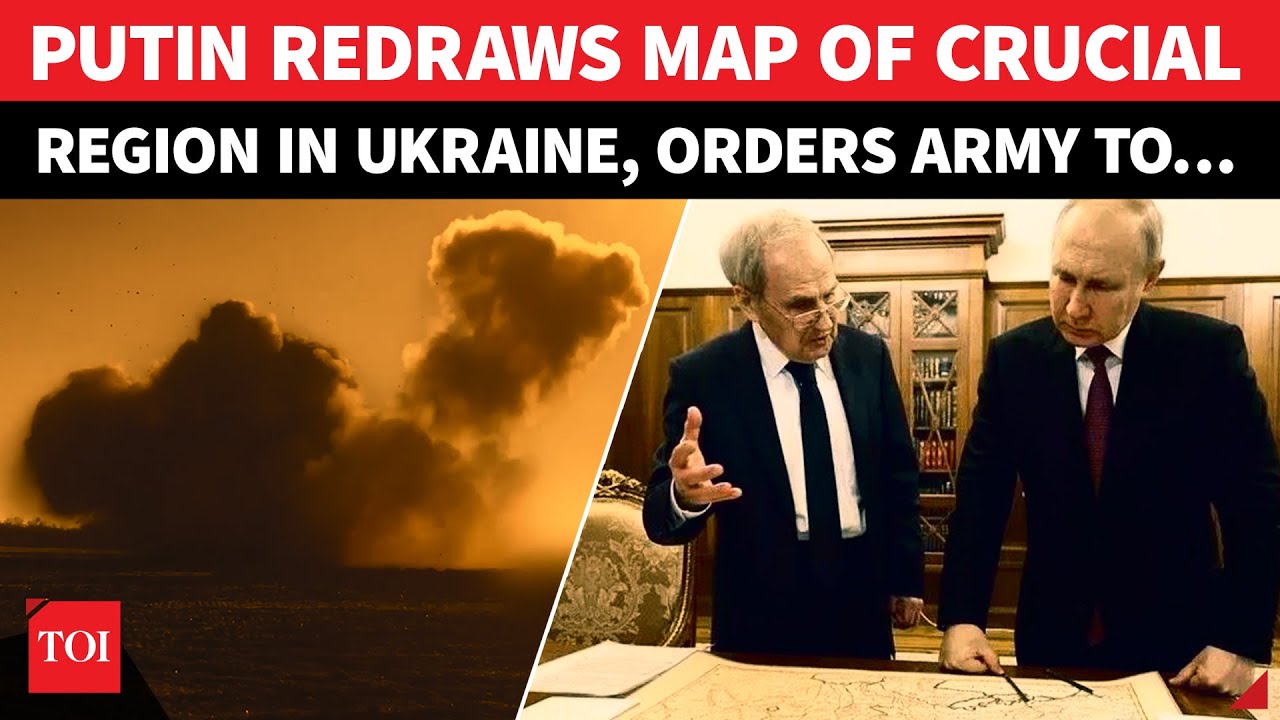 'Capture All...': Putin&rsquo;s 'NEW MAP' Of Non-Annexed Ukrainian Region Out | Fierce Fighting Underway