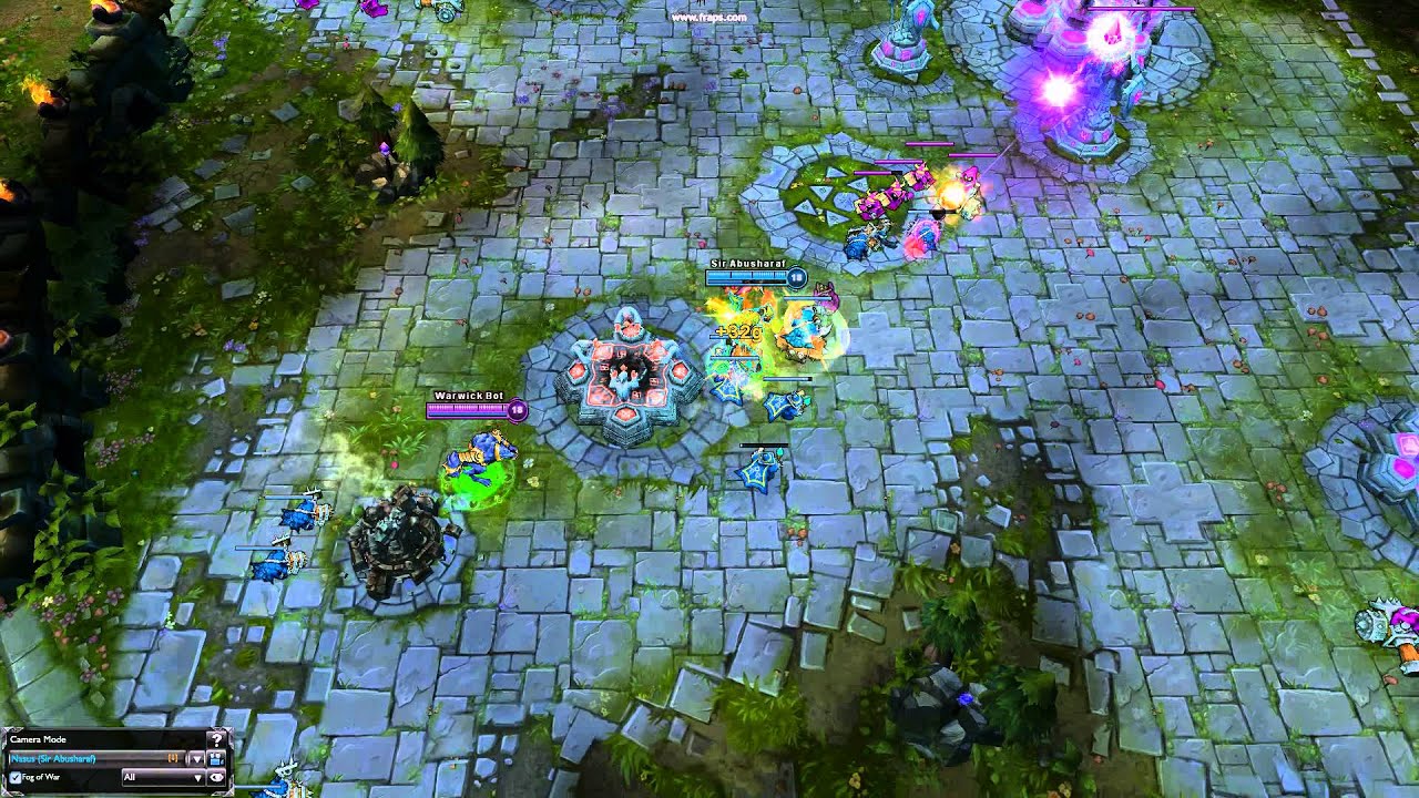 League Of Legends - Nasus Kill Champ With 1 Hit (HD)