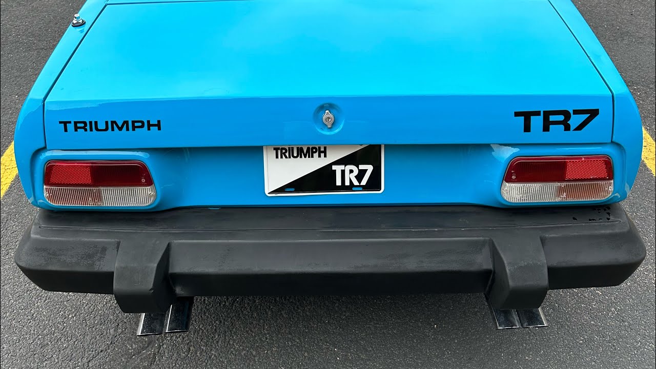 1980 Triumph TR7 Fuel Injection & Dual Monza Exhaust
