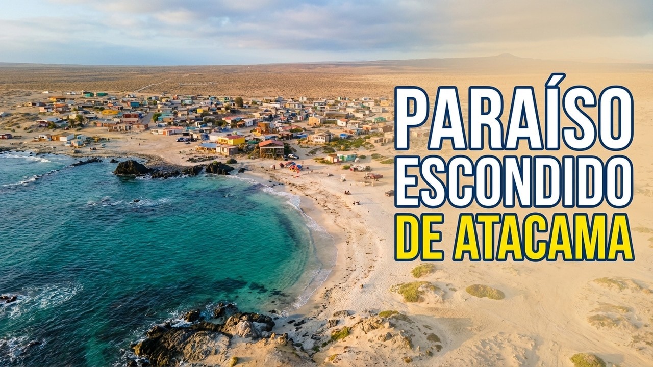 Esta playa de Chile te va a sorprender 🌊