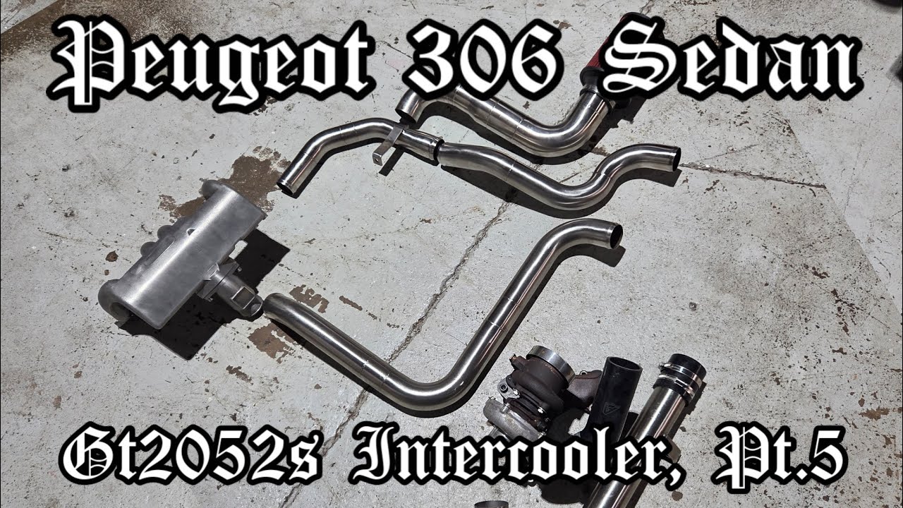 Peugeot 306 Sedan, Dturbo, Gt2052s, Intercooler Pt.5 #Peugeot #Dturbo #306 #Diesel #modified