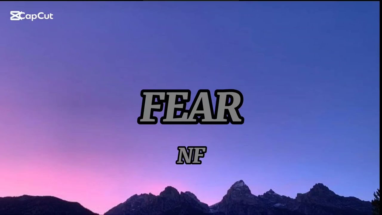 Fear-NF #lyrics #song #fear