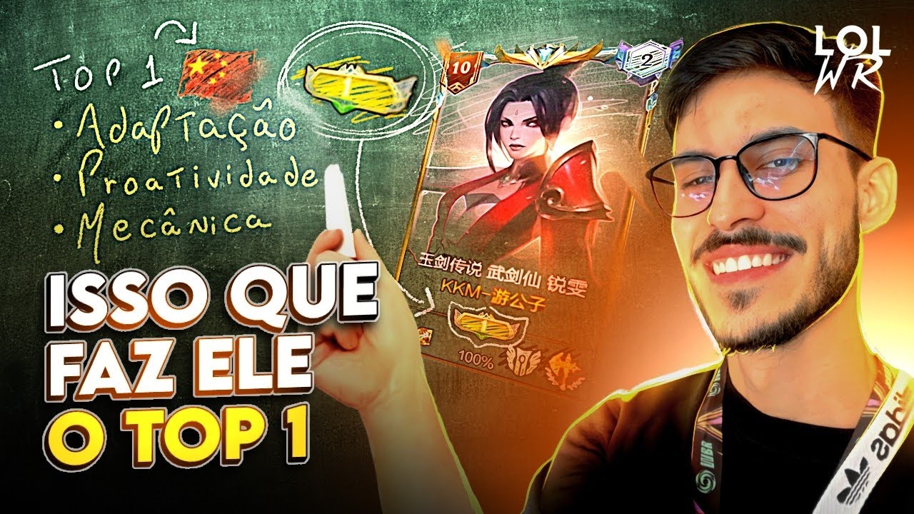 O TOP 1 DO SERVIDOR CHINÊS DANDO AULAS DE COMO CARREGAR! | LoL Wild Rift